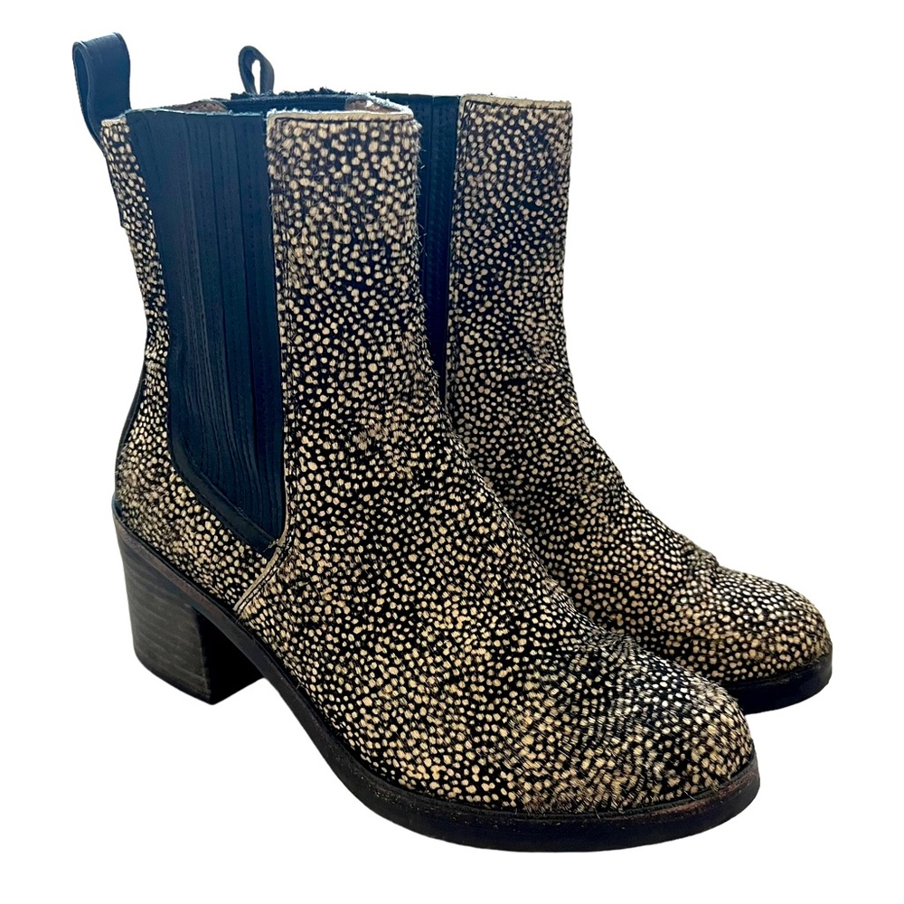 Ugg Camden Exotic animal print Chelsea Booties Size 7 - Picture 4 of 10